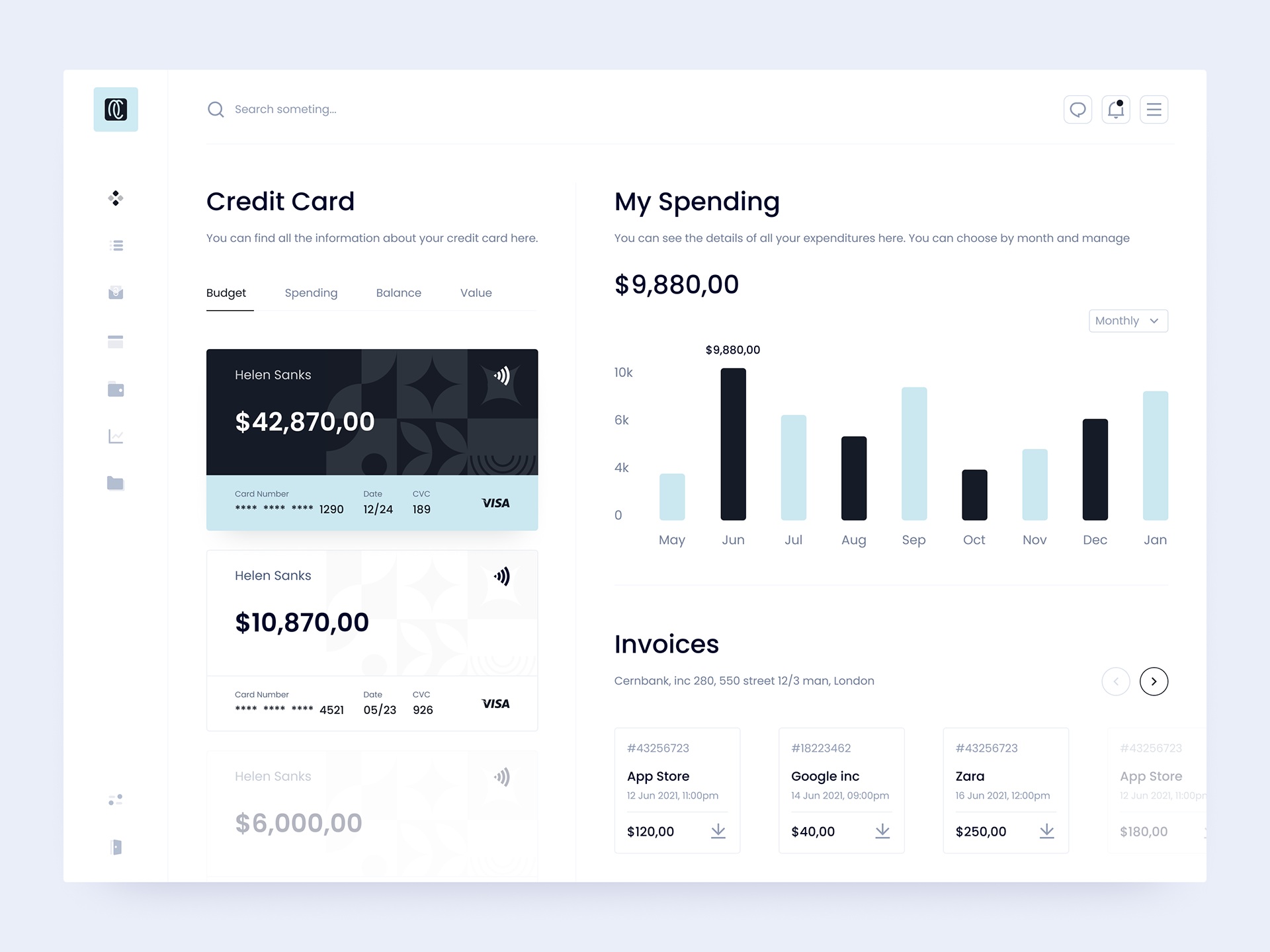 Fintech Dashboard Project